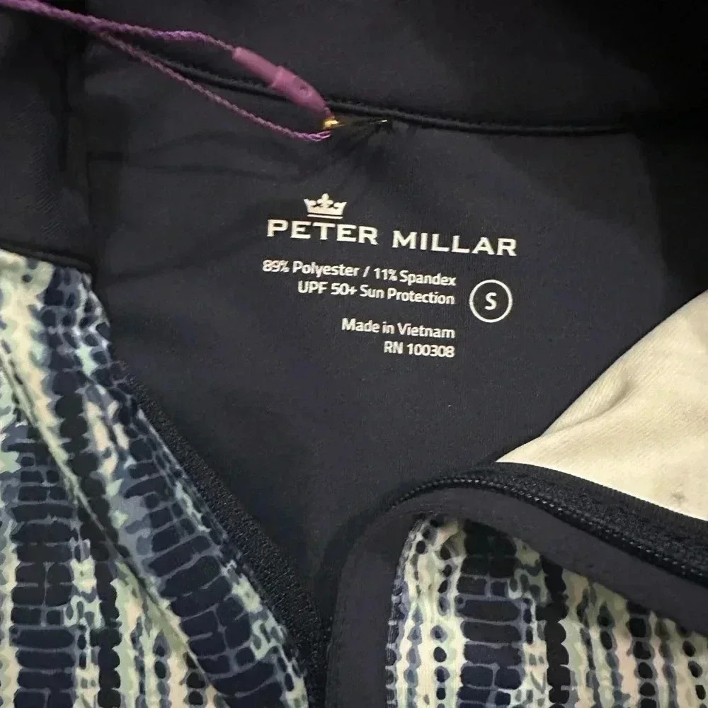 Petter Millar sun protection shirt Sz S outdoor hiking - Picture 4 of 7